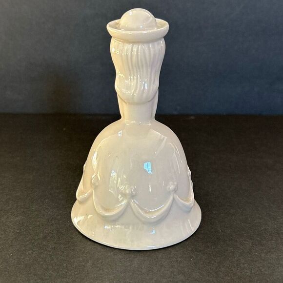 Vtg Goebel Porcelain Bell Figurine Bride Flower Girl West Germany - Picture 5 of 10